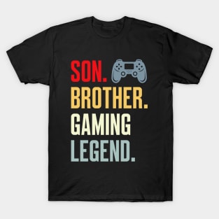 Son Brother Gaming Legend T-Shirt